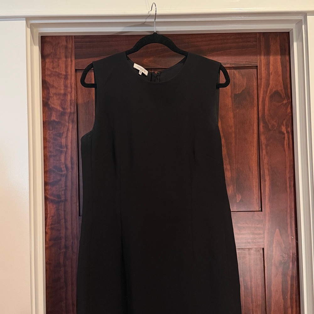 Lafayette 148 New York Black Midi Dress
